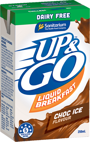 UP&GO Gluten Free Choc Ice Flavour